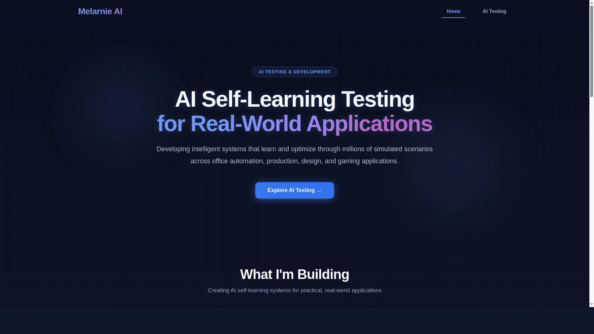 Melarnie AI screenshot